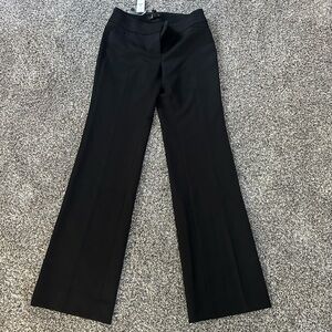 White House black market black flare dress pants NWT